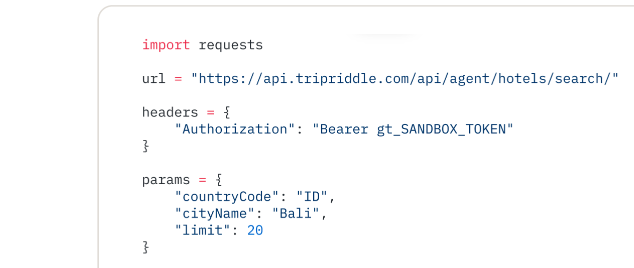 Integrate the APIs & test in Sandbox